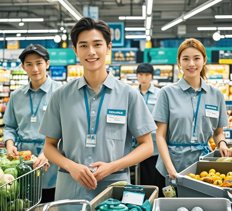 基于UWB或藍牙技術(shù)超市人員定位應用