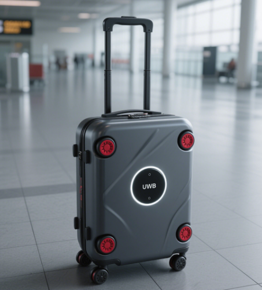 UWB智能跟隨行李箱，解放雙手的旅行革命