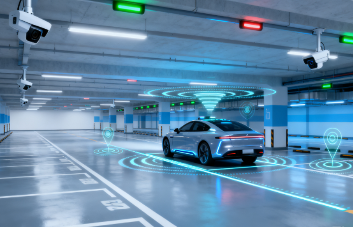 智能停車場定位解決方案，告別尋車煩惱